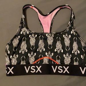 Victoria Secret Pink sports bra size large.